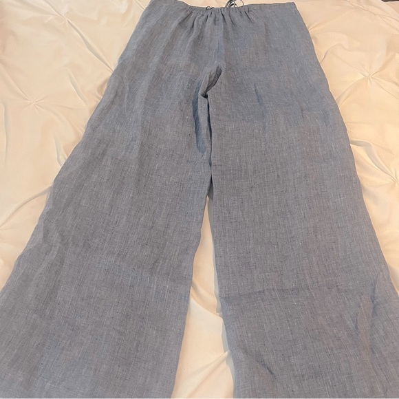 Theory Relaxed Pull-on Blue Pant M - Picture 8 of 11